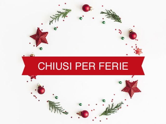 Chiusura festvità natalizie